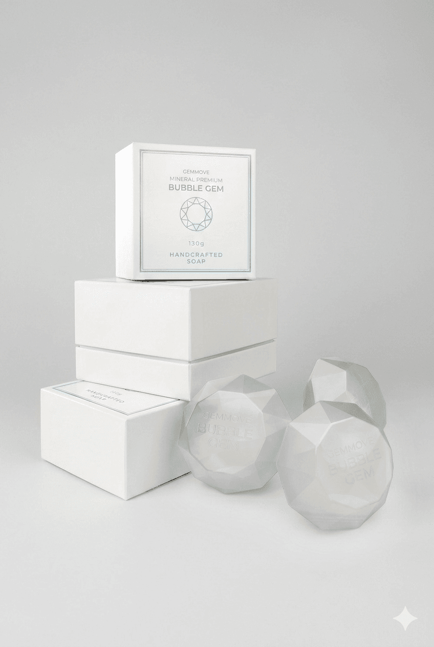 GEMMOVE BUBBLE GEM (130gr x 3pcs) + net